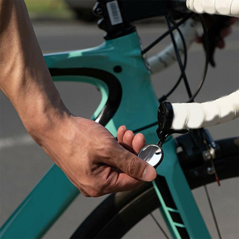 Bike Rearview Mirror | Adjustable Handlebar Mount | Compact & Lightweight | Enhanced Safety