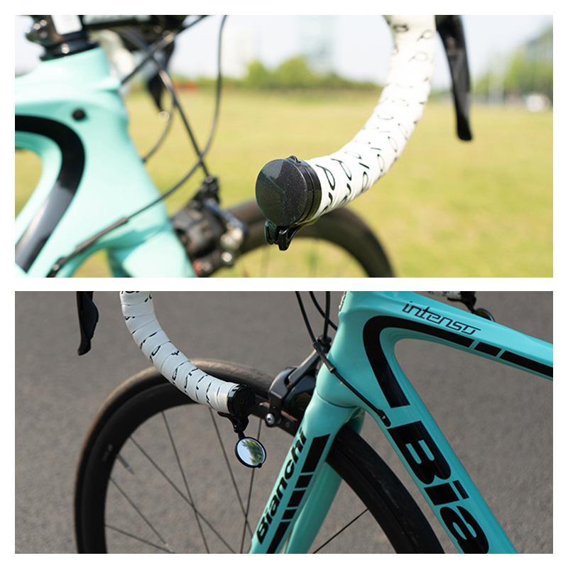 Bike Rearview Mirror | Adjustable Handlebar Mount | Compact & Lightweight | Enhanced Safety