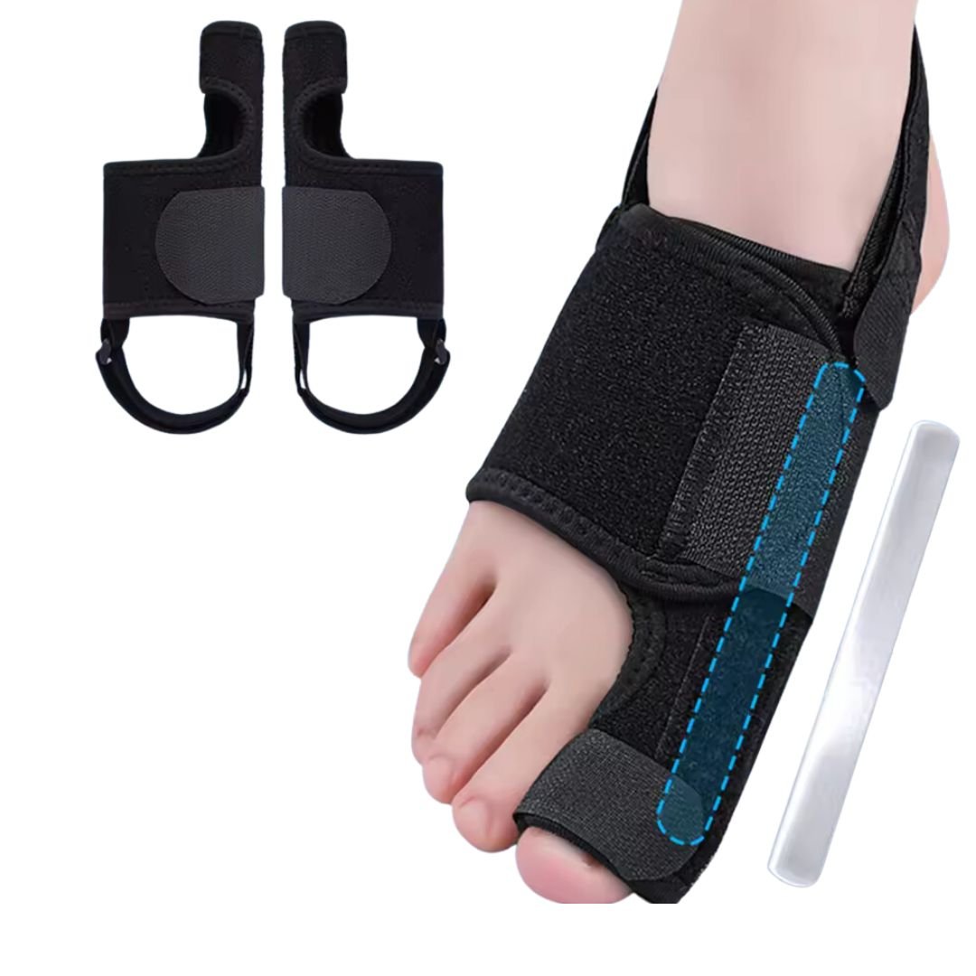 Bunion Night Splint | Ergonomic & Adjustable | Comfort Padding & Velcro | Nighttime Support