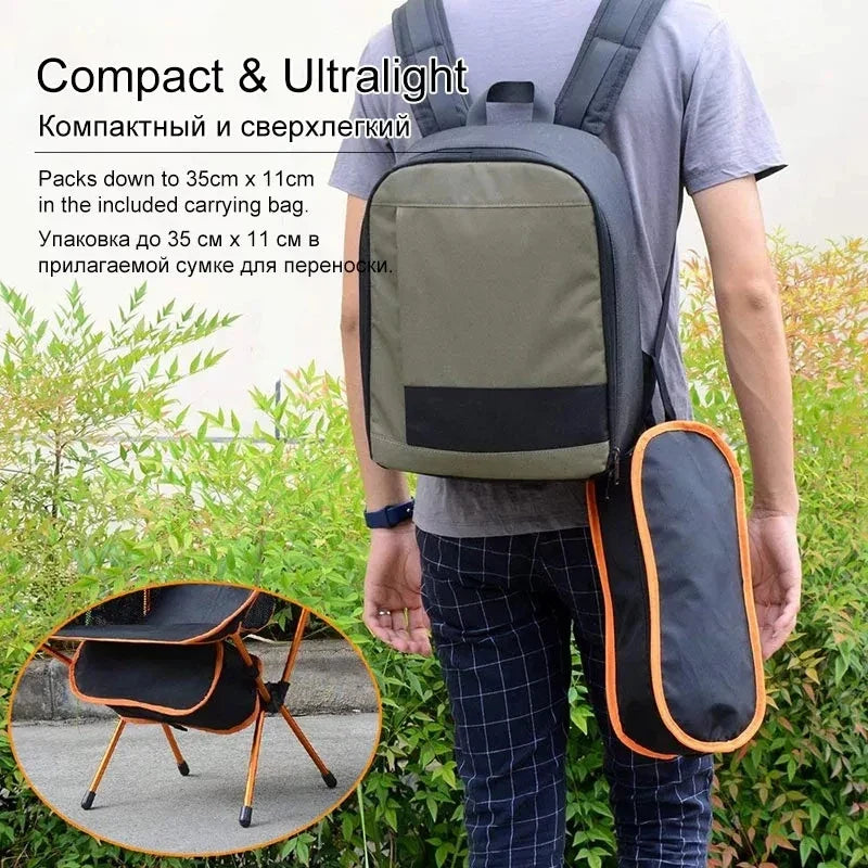 Camping Set | Ultralight Foldable Chair | Sand-Free Quick-Dry Blanket | Compact Travel-Friendly