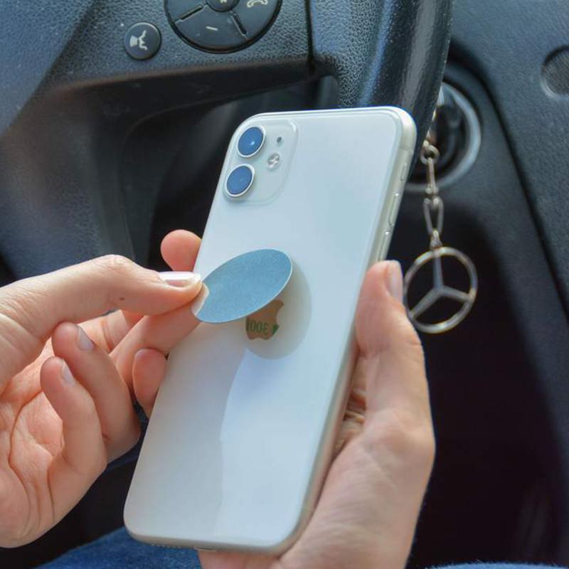 Car Air Vent Phone Holder | L-Shaped Magnetic Mount | Aluminum & Silicone | Universal Fit 3.5-7 in