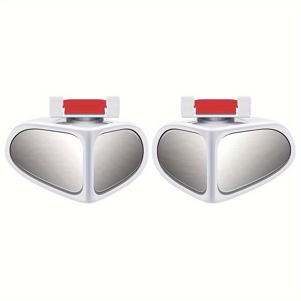 Car Blind Spot Mirror Set | 360° Adjustable HD Wide-View | Universal Mounting