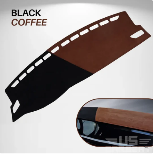 Car Dashboard Mat | Custom-Fit 5-Layer Protection | Non-Slip Silicone Backing