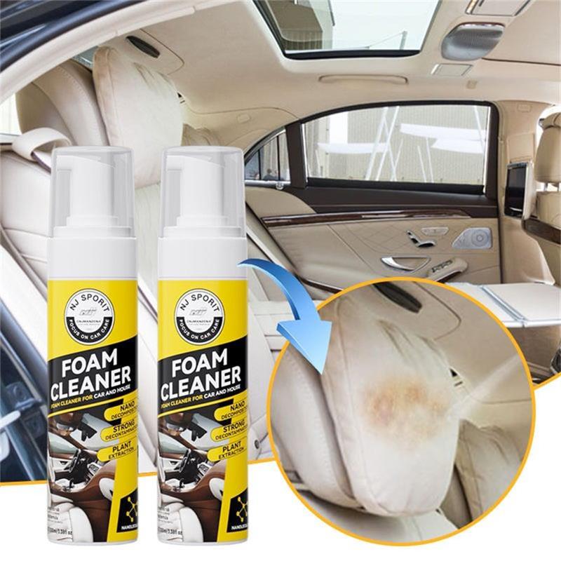 Car Interior Cleaner | Multipurpose Foam Formula | Leather & Fabric Safe | 100ml