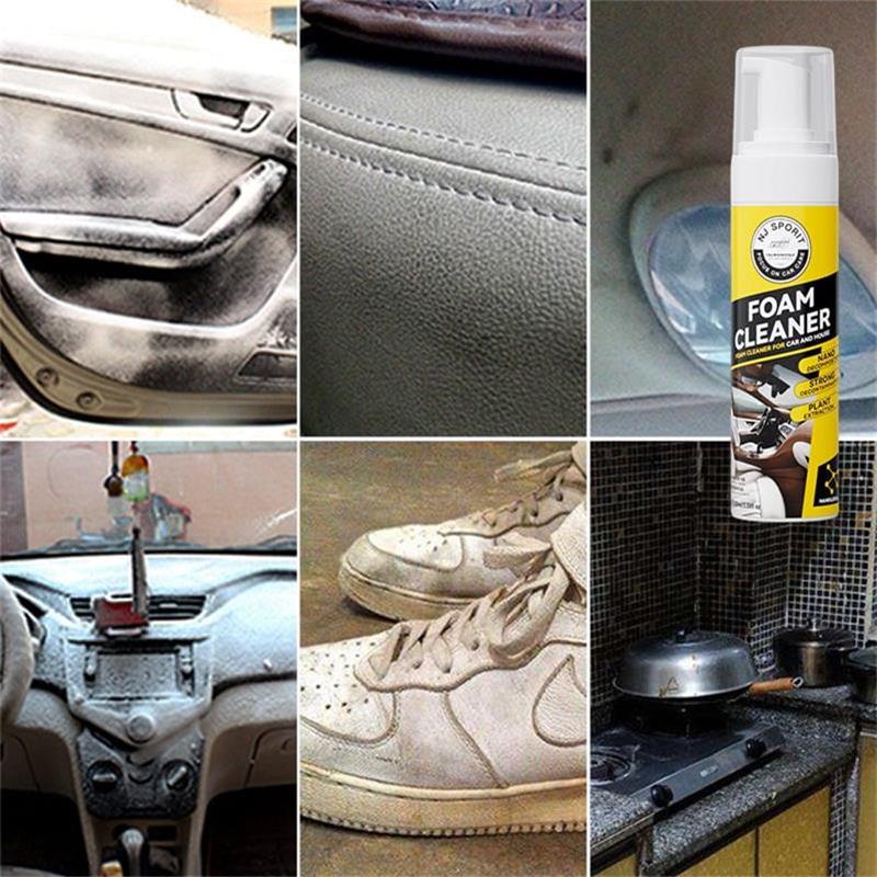 Car Interior Cleaner | Multipurpose Foam Formula | Leather & Fabric Safe | 100ml