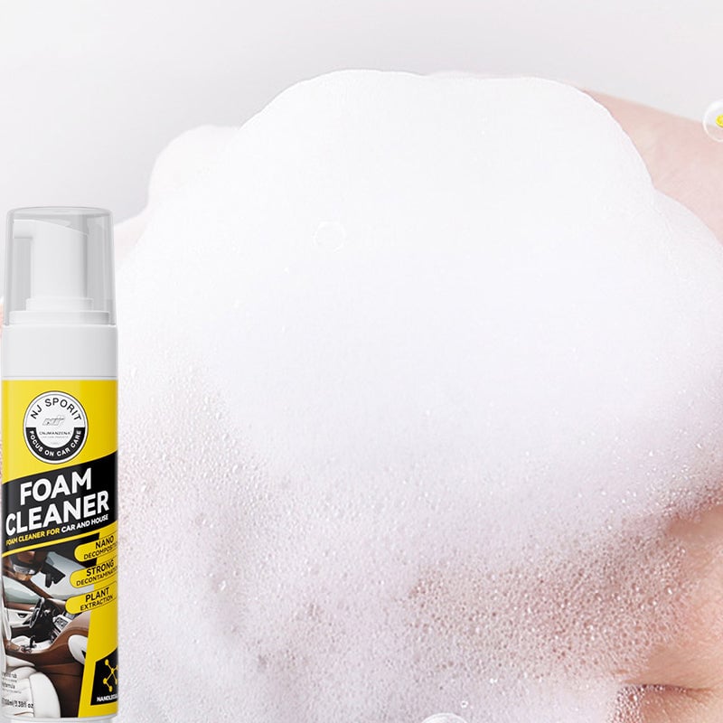 Car Interior Cleaner | Multipurpose Foam Formula | Leather & Fabric Safe | 100ml