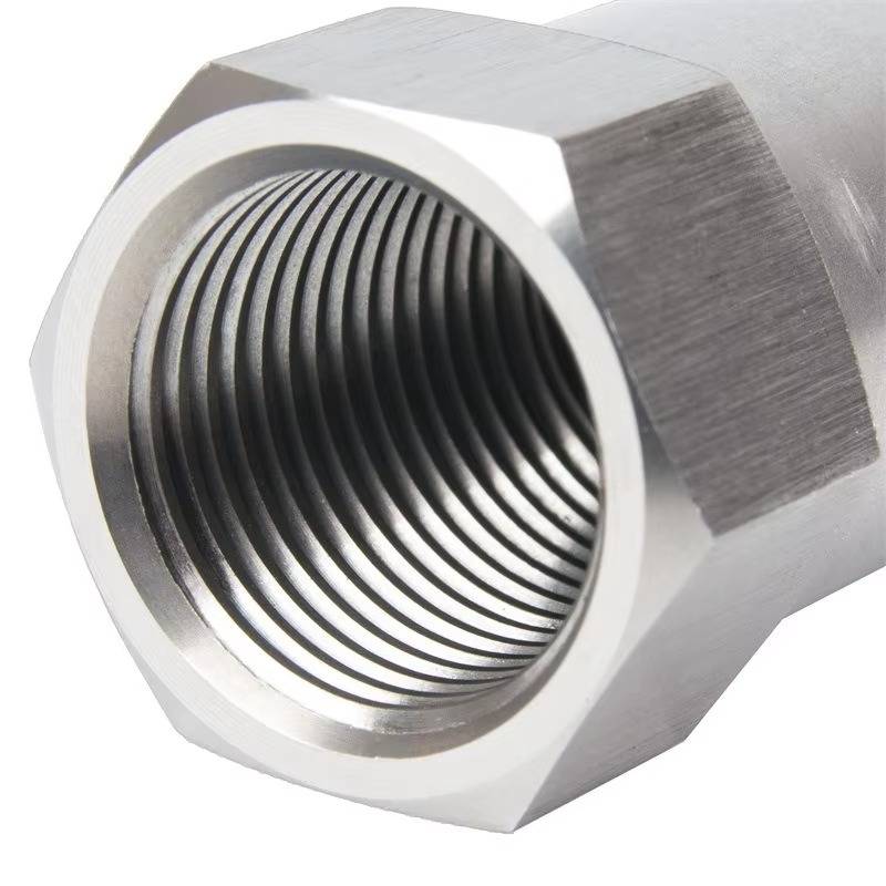 Car O2 Sensor Adapter | Mini Catalytic Converter | Stainless Steel M18x1.5 Thread