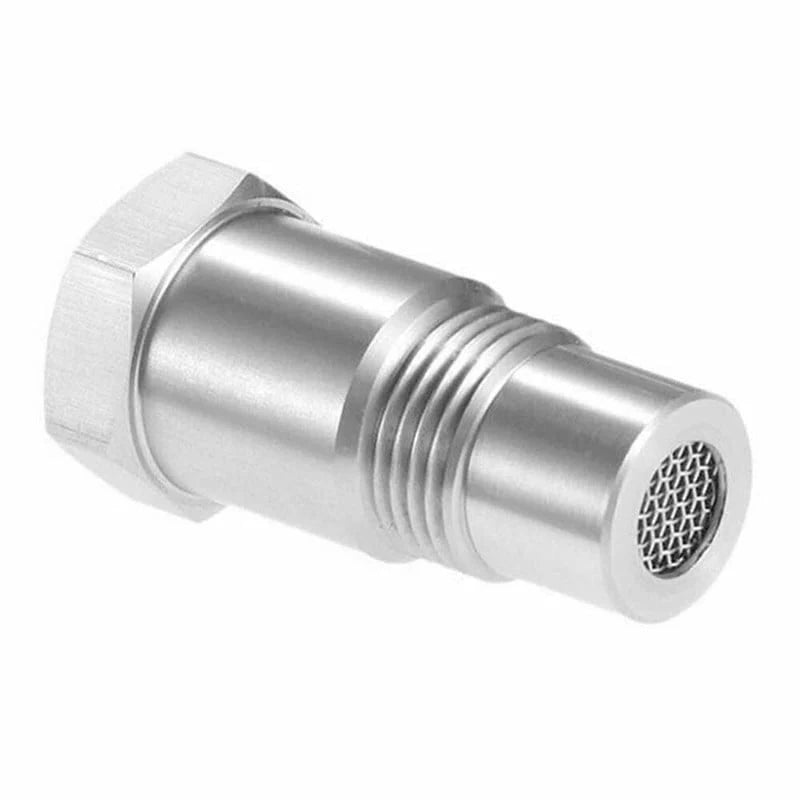 Car Oxygen Sensor Adapter | Mini Catalytic Converter | M18×1.5 Thread | Stainless Steel