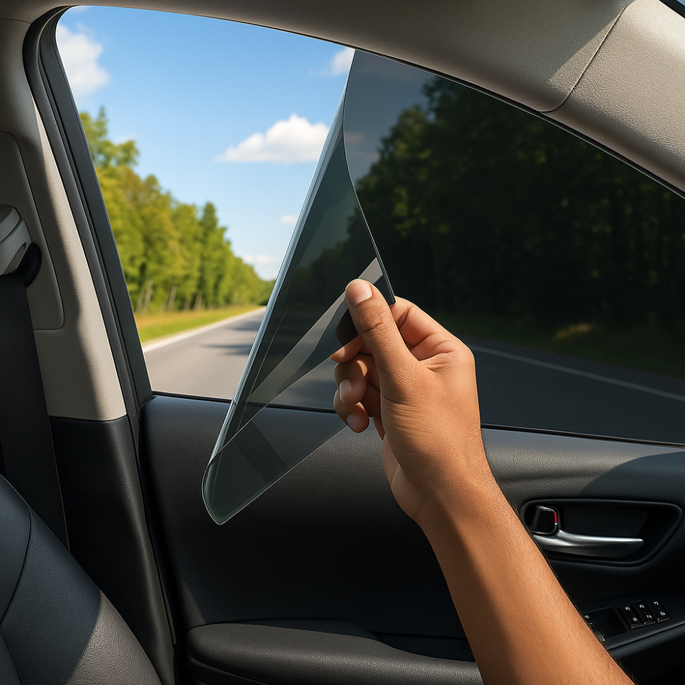 Car Window Tint Film | Heat-Reducing & 99% UV Block | Removable Pre-Cut Roll | Privacy