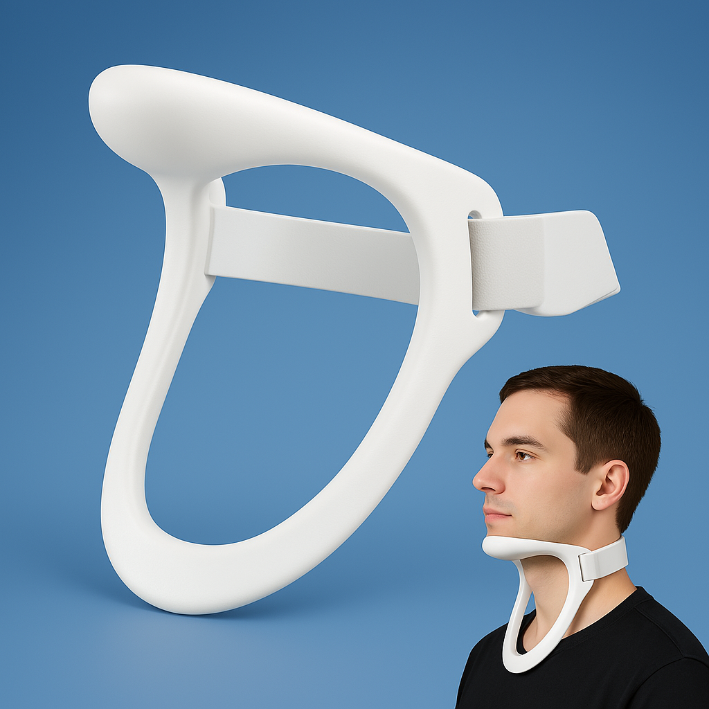 Cervical Collar | Posture Correction & Spinal Alignment | Adjustable Fit & Comfortable Support