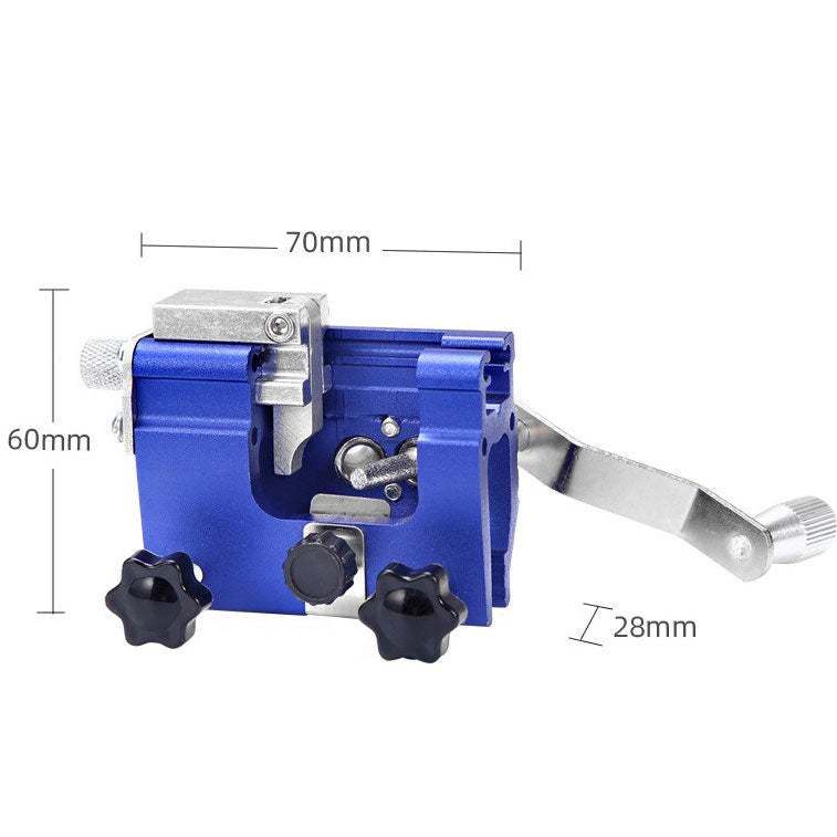 Chainsaw Chain Sharpener | 30° Bevel Guide | Anodized Aluminum | Precise Sharpening