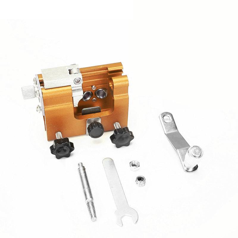 Chainsaw Chain Sharpener | 30° Bevel Guide | Anodized Aluminum | Precise Sharpening