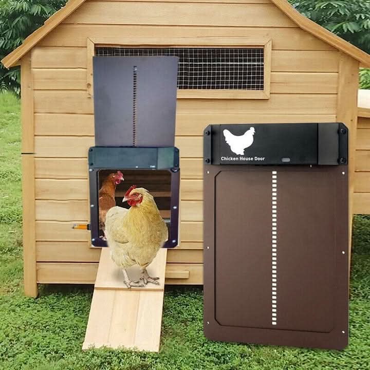 Chicken Coop Door | Automatic Light Sensor | Weatherproof Construction | Easy Installation