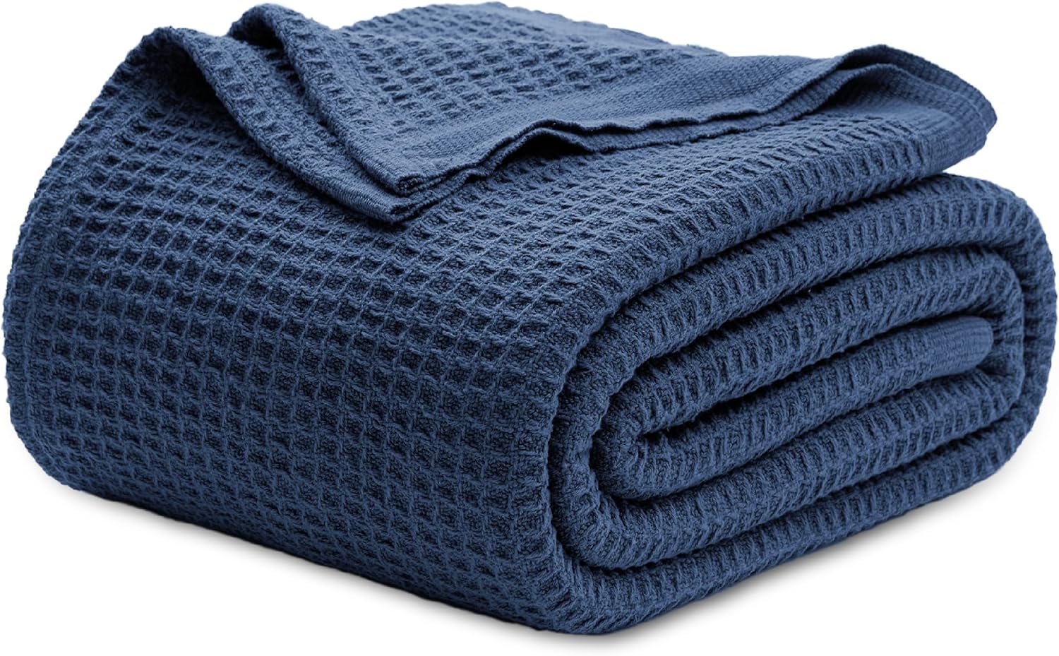 Cooling Blanket | Waffle Weave Cooling Design | 100% Cotton Queen | Lightweight & Breathable