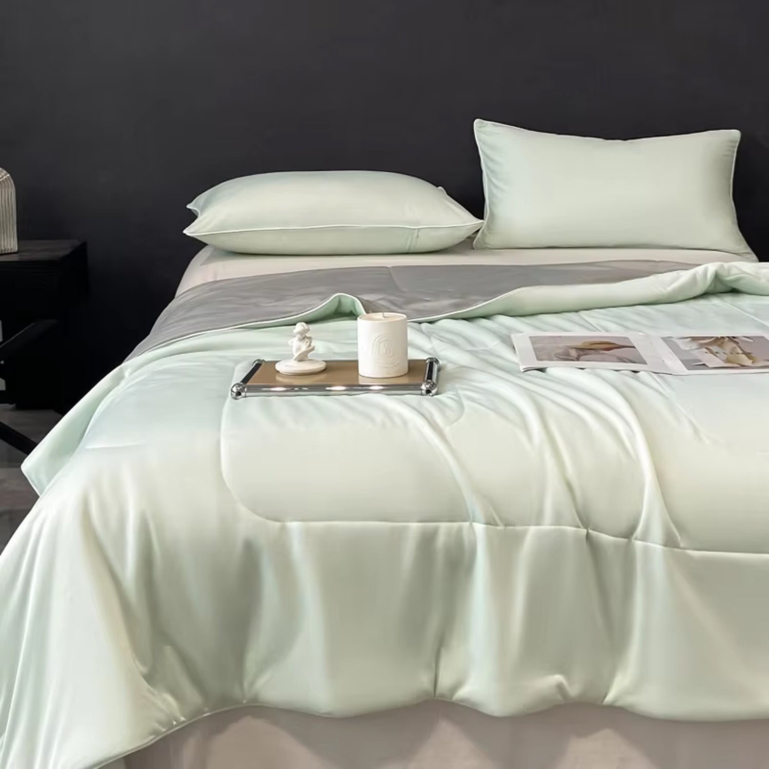 Cooling Blanket for Hot Sleepers | Q-Max Cooling Fabric & Dual-Sided Design | Machine Washable