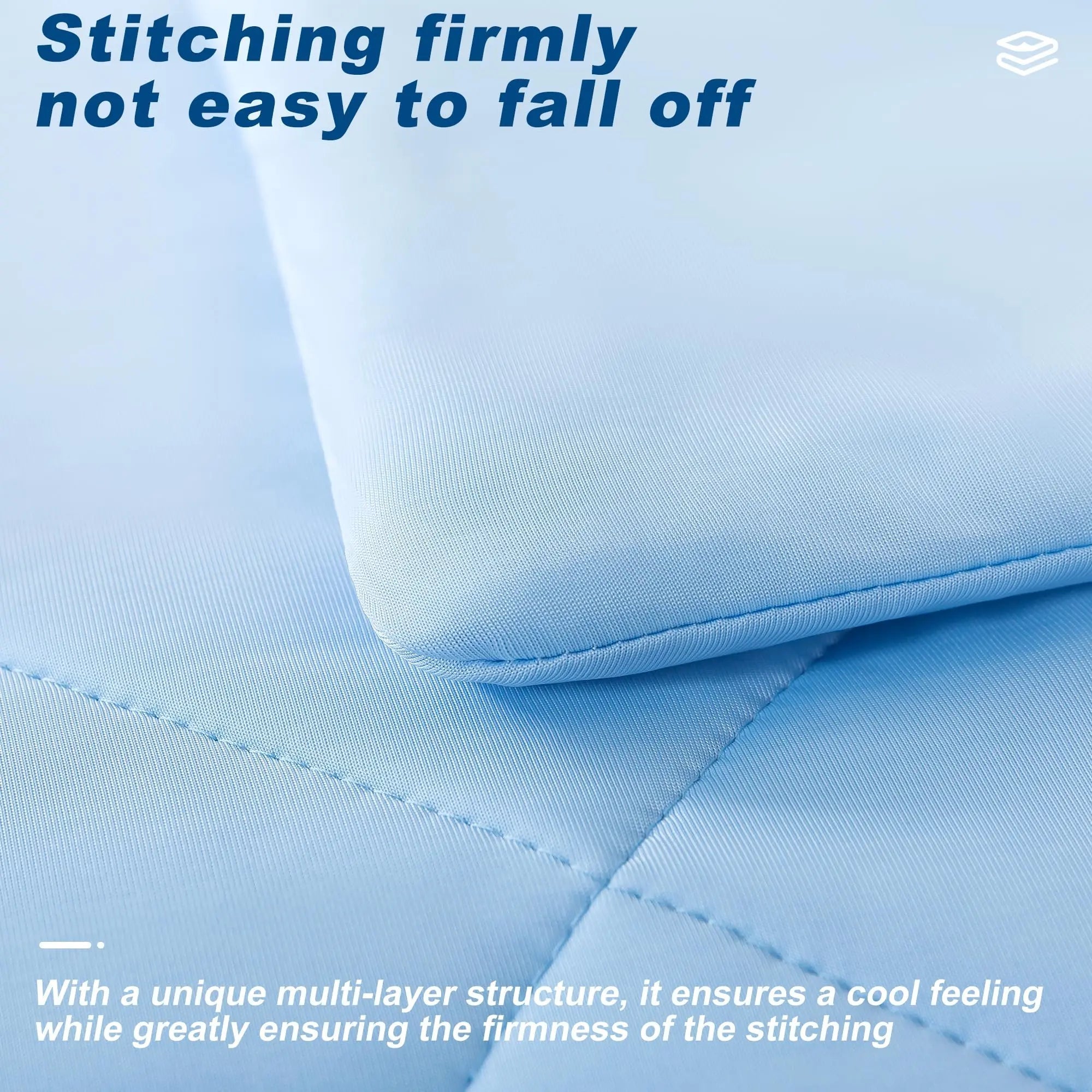 Cooling Comforter | Lightweight Cool-Touch | Double-Sided Breathable Design