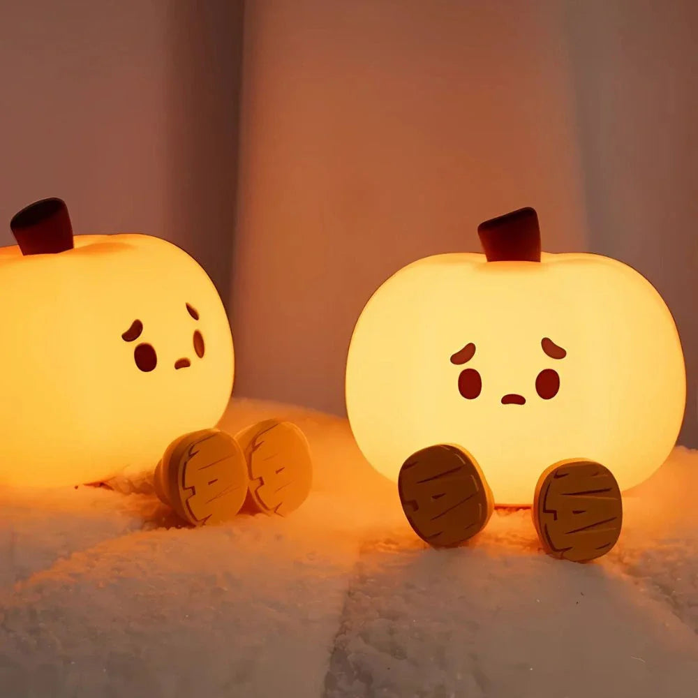 Cute Animal LED Night Lamp | Touch & Squeeze Control | Rechargeable Battery | Soothing Ambience