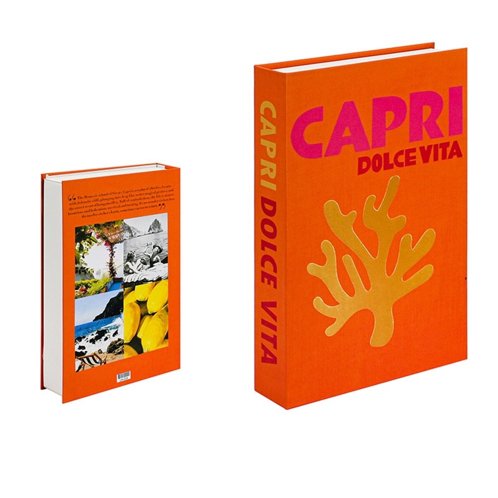 Decorative Book | Chic Modern Design | 26 x 17 x 4 cm | Coffee Table Accent