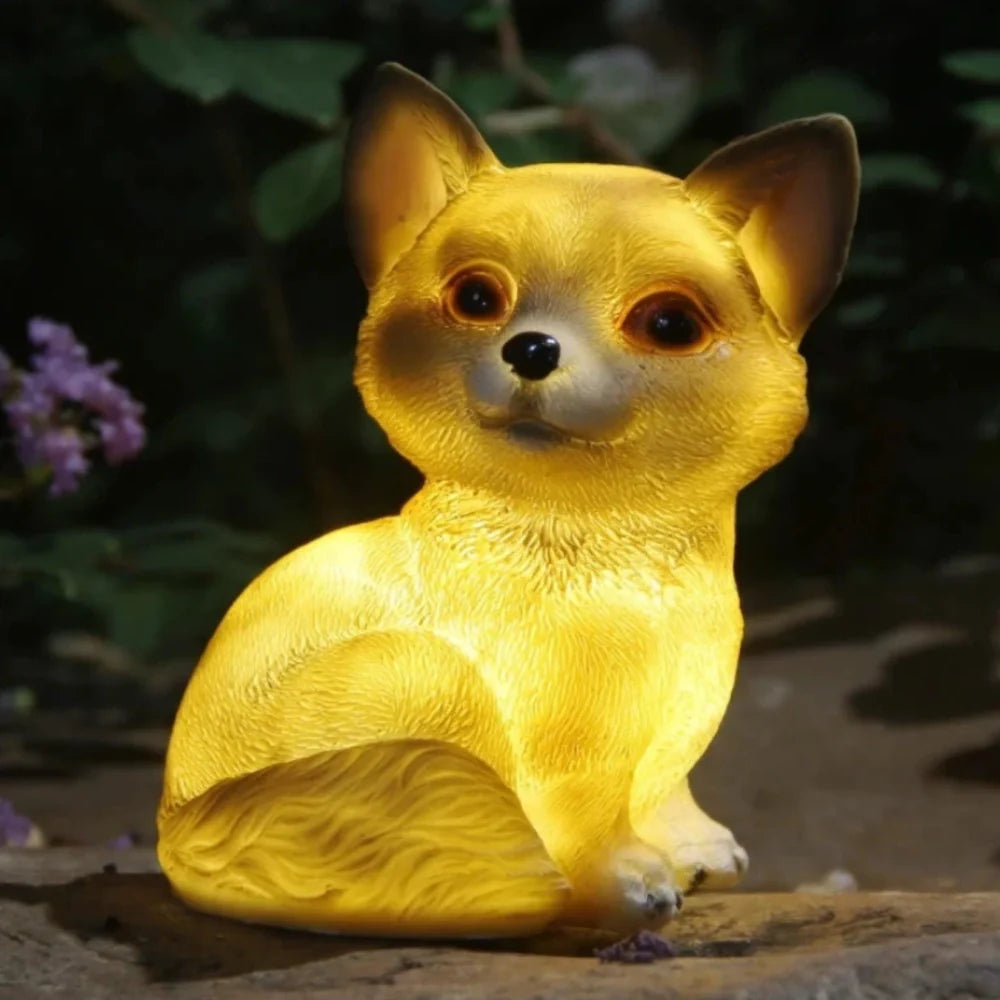 Decorative Solar Garden Lamp | Animal-Shaped | Dusk Sensor & Weather Resistant