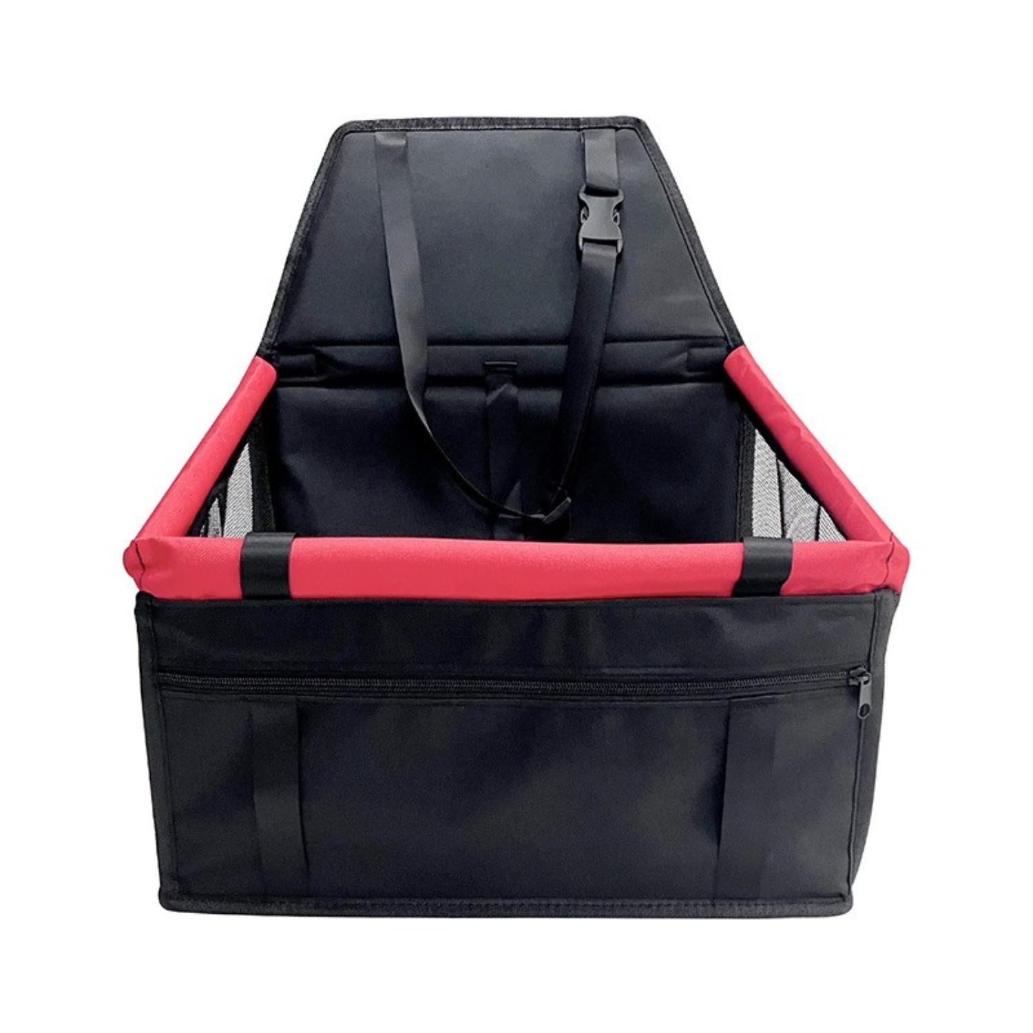 Dog Car Seat | Elevated Booster Seat for Small to Medium Dogs | Waterproof Fabric & Anti-Slip Base
