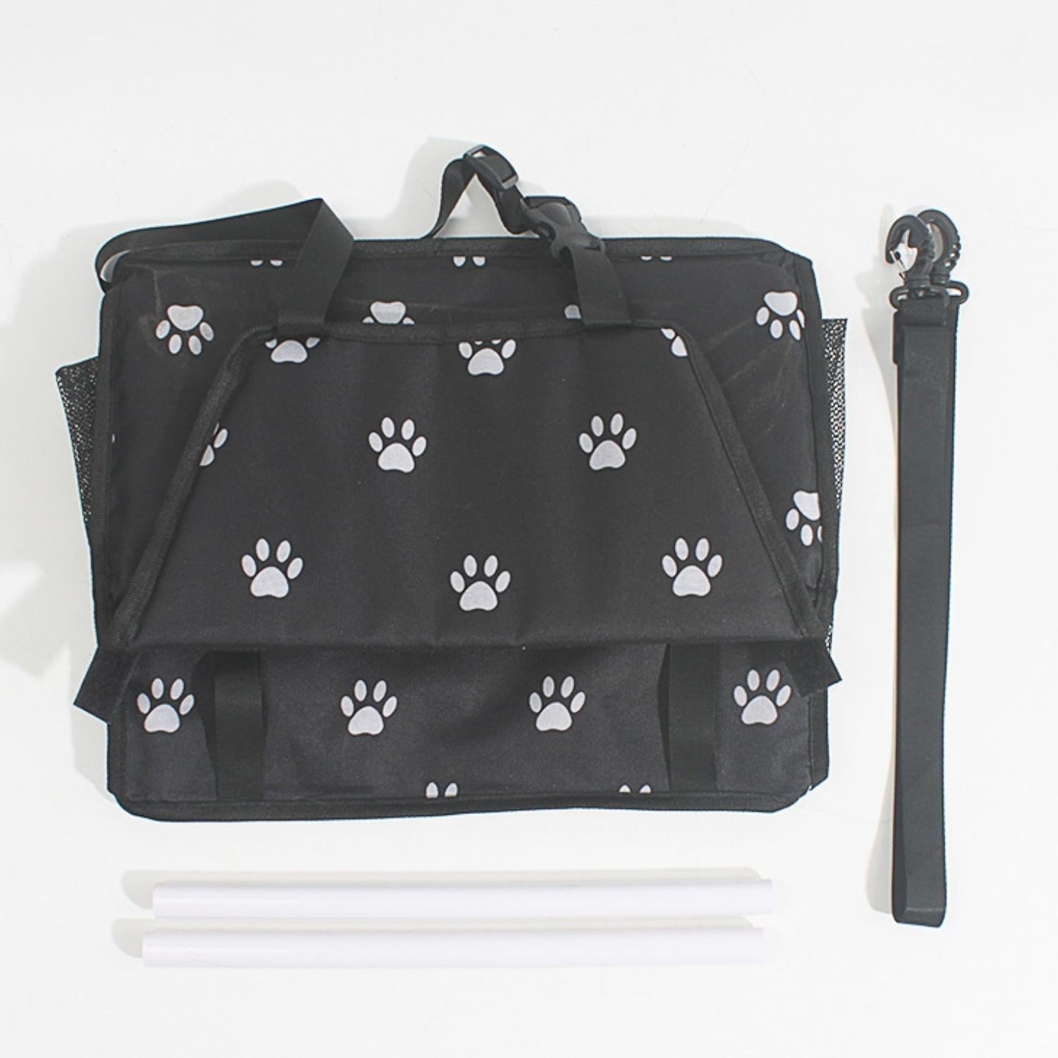 Dog Car Seat | Elevated Booster Seat for Small to Medium Dogs | Waterproof Fabric & Anti-Slip Base