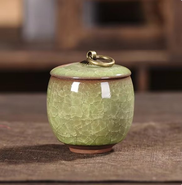 Dog & Cat Urn | Handcrafted Ceramic Cat-Shaped | Waterproof & Durable | Keepsake Memorial
