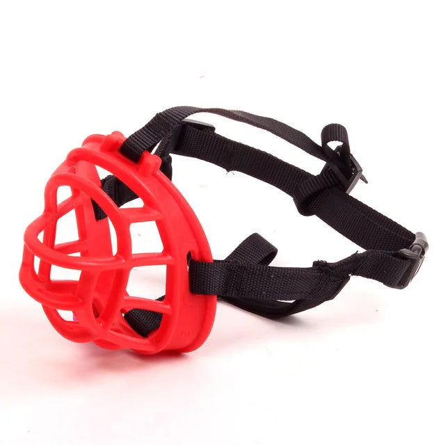 Dog Muzzle | Adjustable Silicone Comfort | Anti-Bite & Bark Control | Easy to Clean