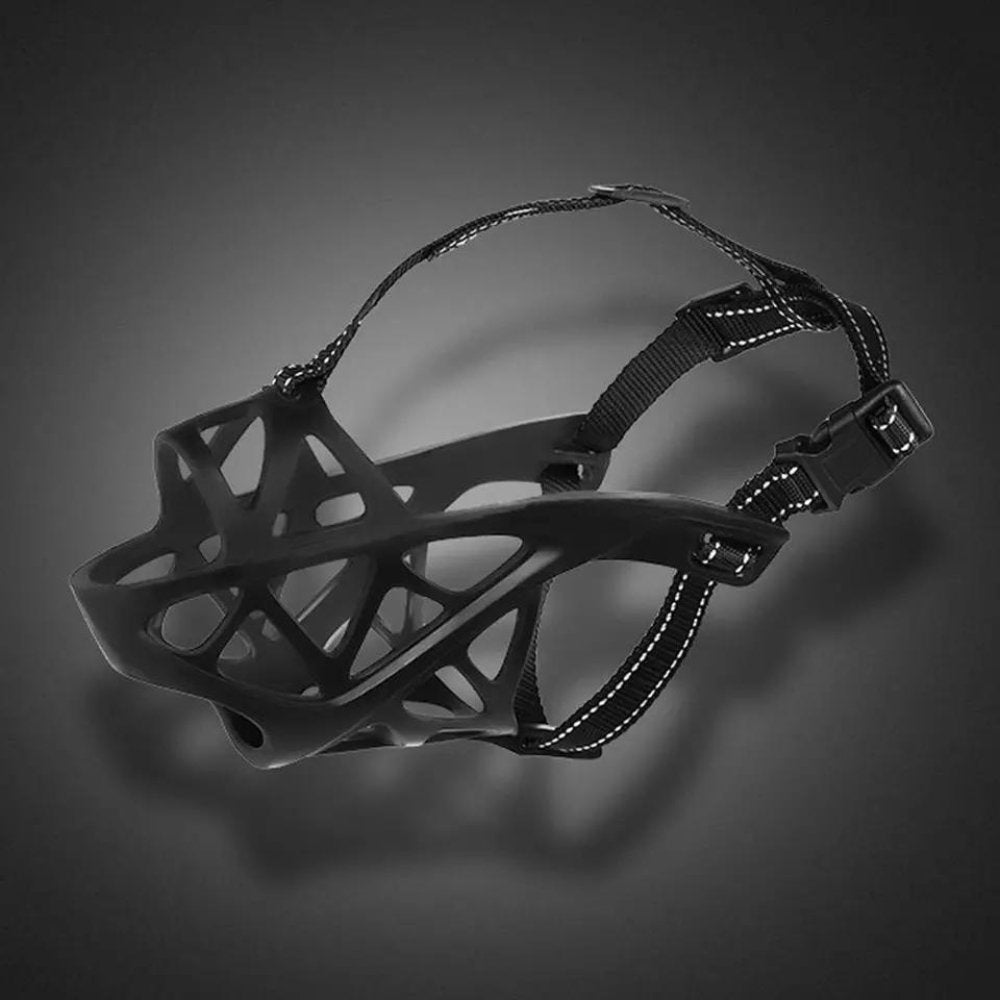 Dog Muzzle | Anti-Bite & Anti-Bark Design | Breathable Soft Fabric | Comfortable Fit