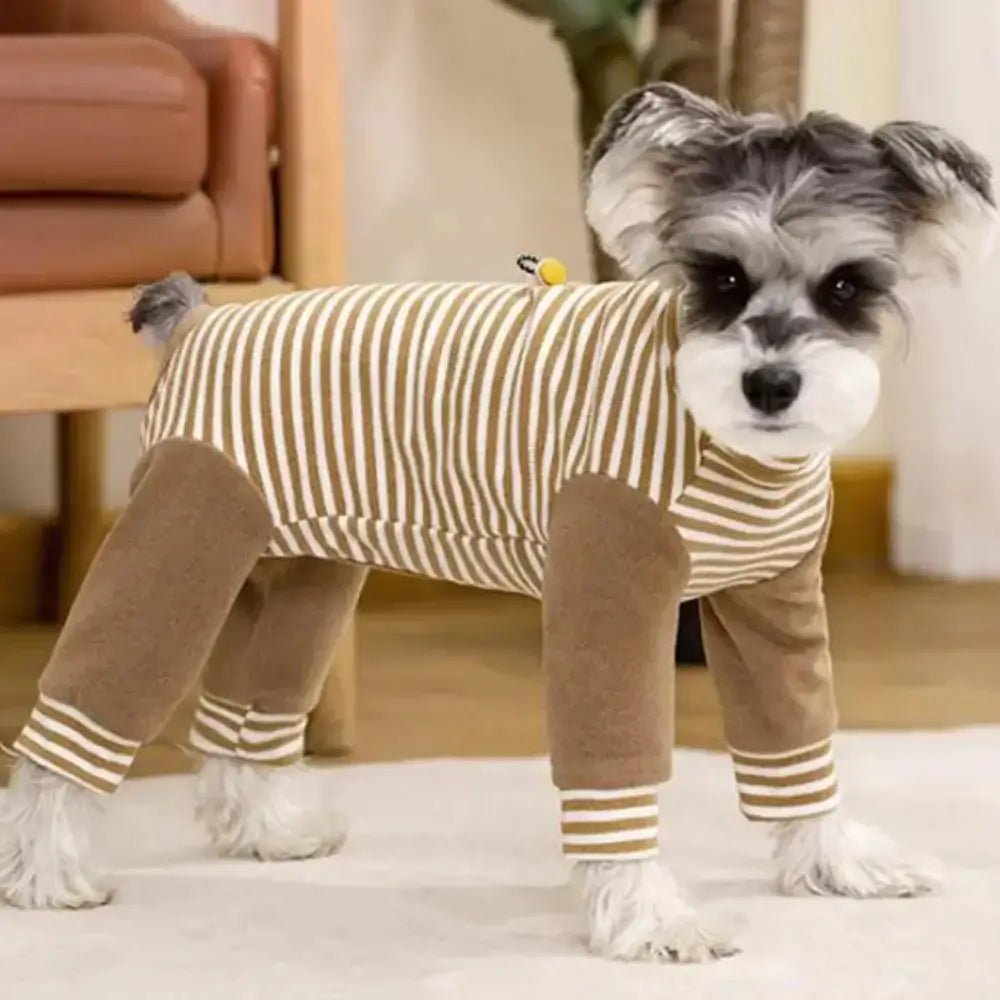 Dog Recovery Suit | Anti-Licking Full-Body | Breathable Long Sleeves | Post-Surgery Protection