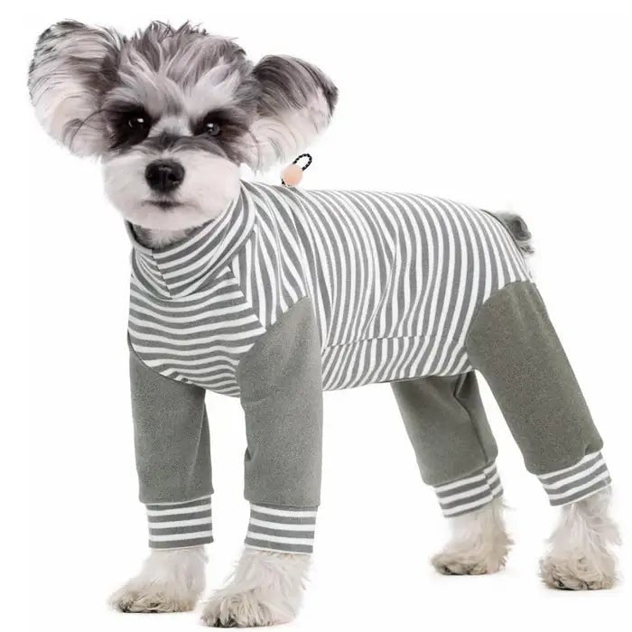Dog Recovery Suit | Anti-Licking Full-Body | Breathable Long Sleeves | Post-Surgery Protection