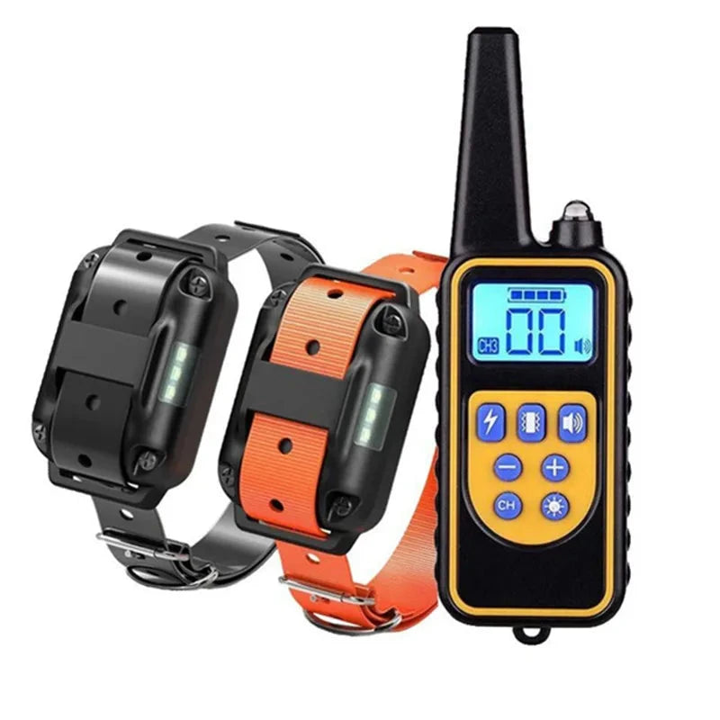 Dog Training Collar | Waterproof & Rechargeable | Remote Control 300m Range | Safe & Humane