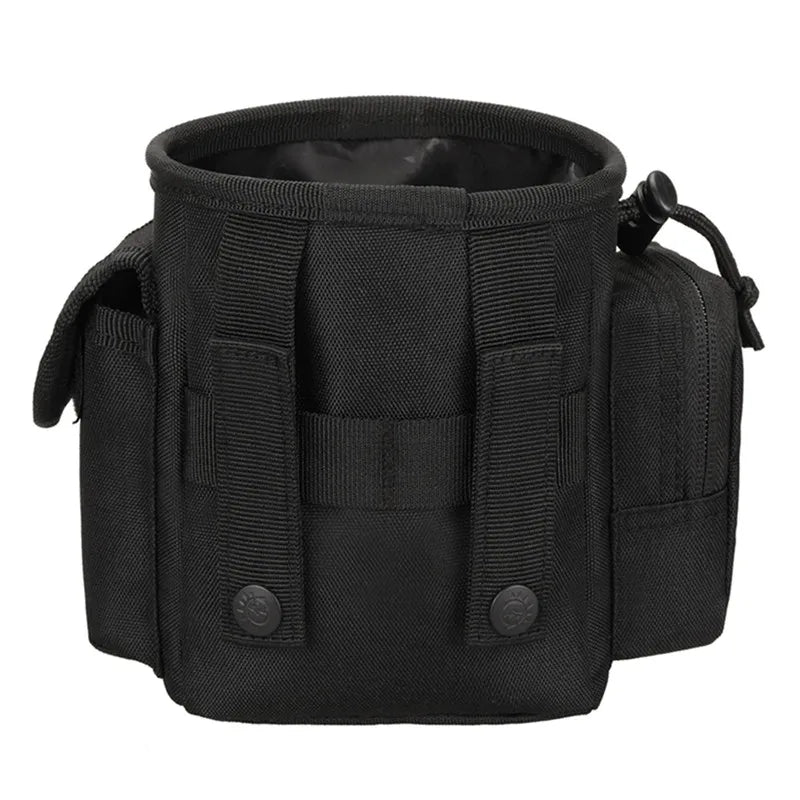 Dog Treat Pouch | Tactical Quick-Access | Zippered Compartments | Outdoor Use