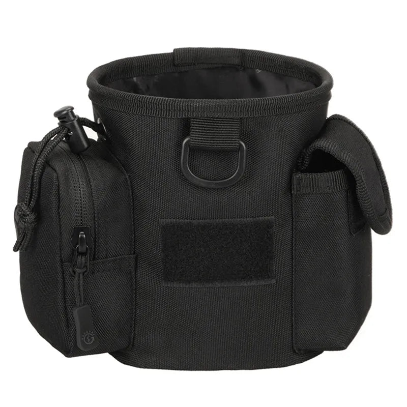 Dog Treat Pouch | Tactical Quick-Access | Zippered Compartments | Outdoor Use