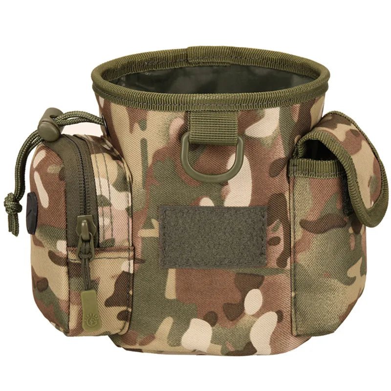 Dog Treat Pouch | Tactical Quick-Access | Zippered Compartments | Outdoor Use