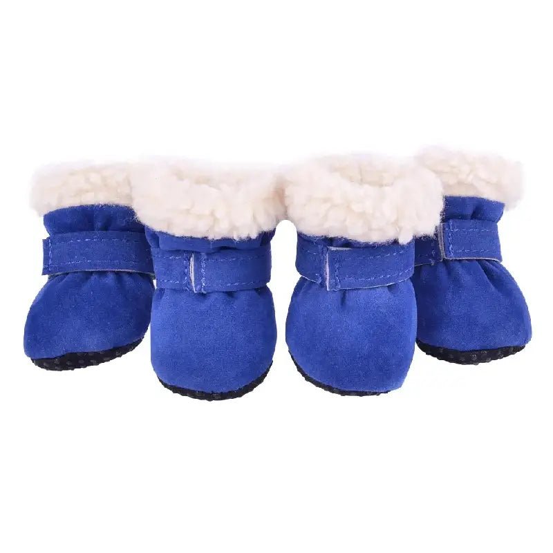 Dog Waterproof Boots | Insulated Velvet Lining | Non-Slip Sole & Windproof