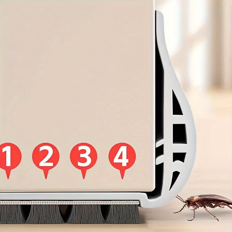 Door Draft Stopper | Adjustable Insulating Strip | Polyester with Foam Fill | Energy Efficient