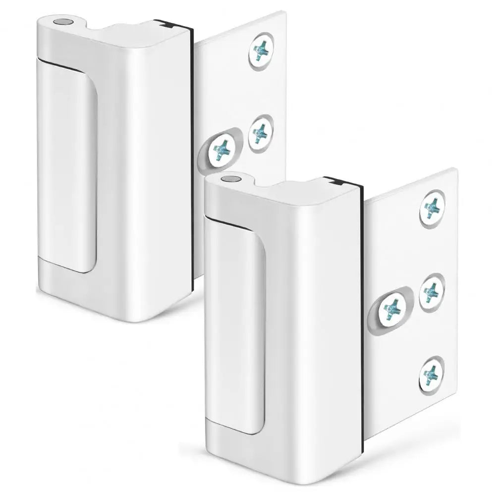 Door Security Latch | Anti-Theft Reinforcement | Aluminum, 33×23 cm | Child-Safe