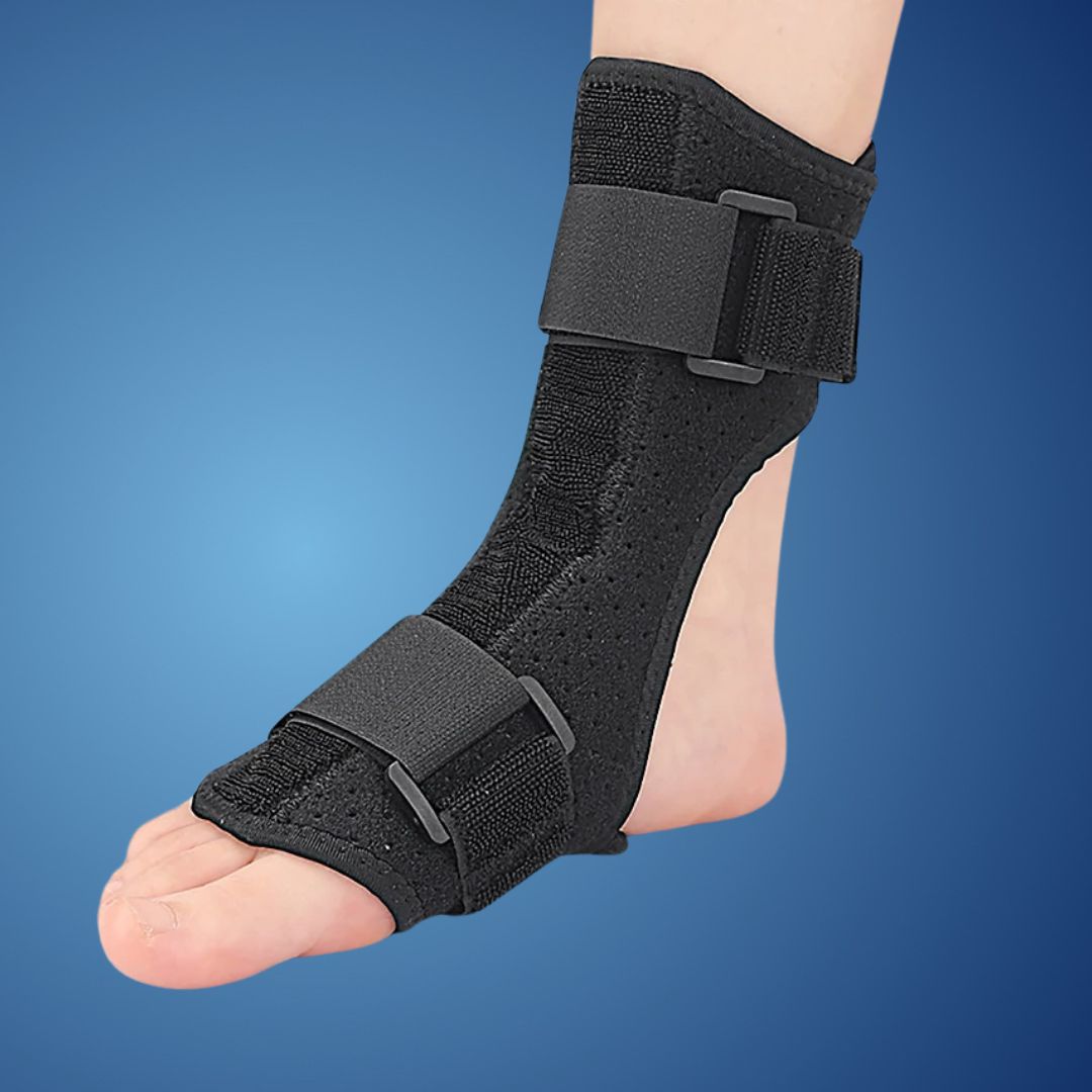 Drop Foot Brace Support | Gait-Improving Front Foot Lift | Lightweight & Adjustable Fit