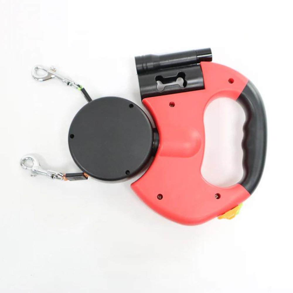 Dual Dog Leash | Tangle-Free Swivel Design | Durable Lightweight Construction | Comfortable Control