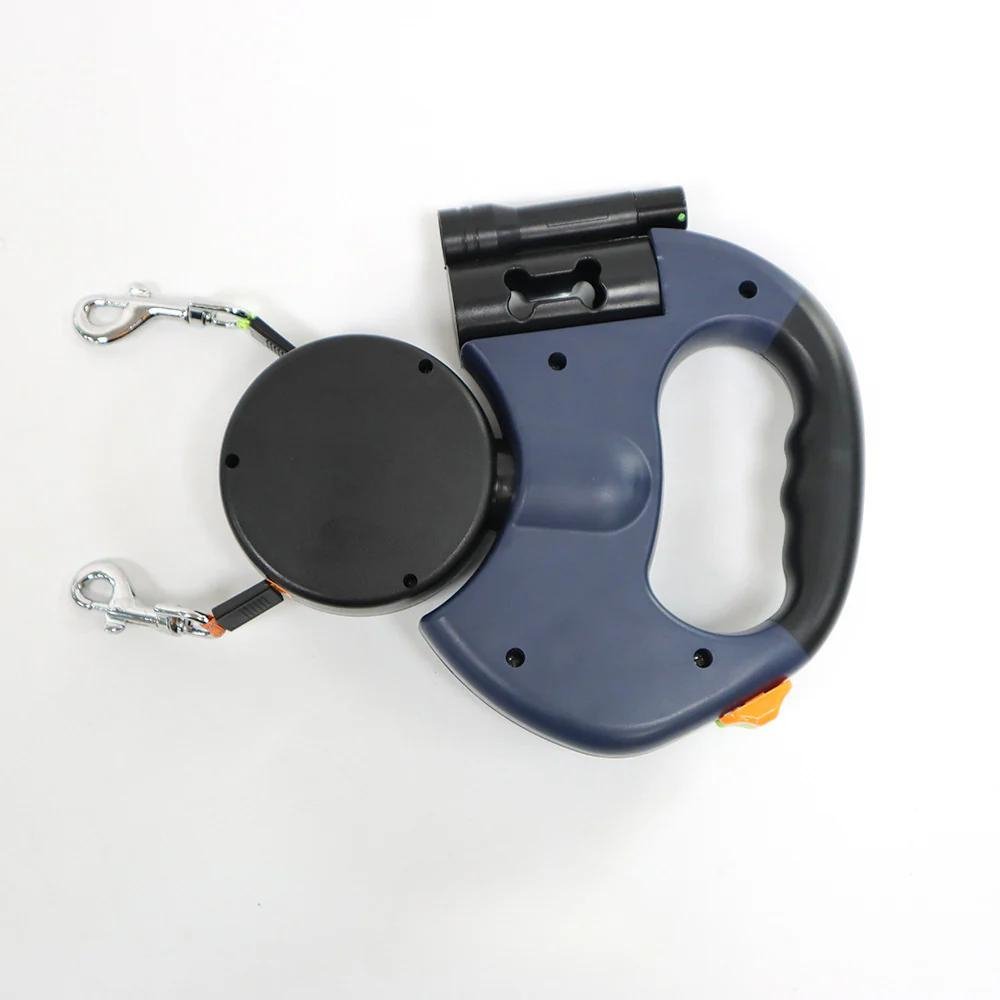 Dual Dog Leash | Tangle-Free Swivel Design | Durable Lightweight Construction | Comfortable Control