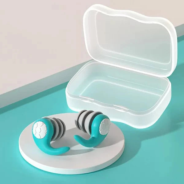 Earplugs for Sleeping | Noise-Cancelling | Reusable Silicone | Comfortable Fit