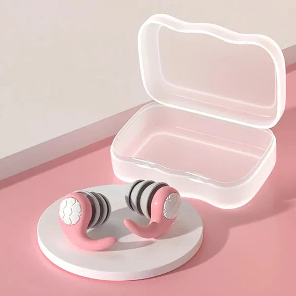 Earplugs for Sleeping | Noise-Cancelling | Reusable Silicone | Comfortable Fit