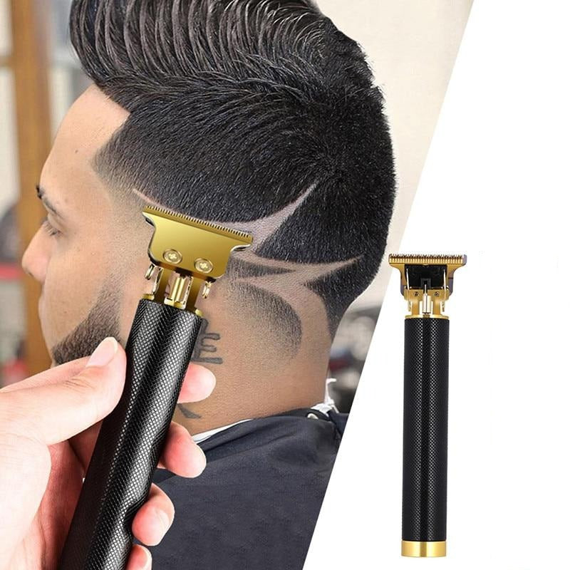 Electric Hair Trimmer | T-Blade Precision | Cordless Rechargeable | Ergonomic Grip