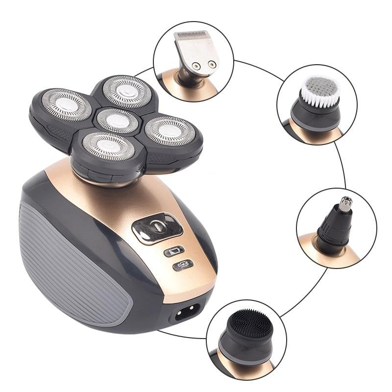 Electric Shaver for Men | Flexible Rotating Head | Waterproof & USB Rechargeable, Long Battery Life