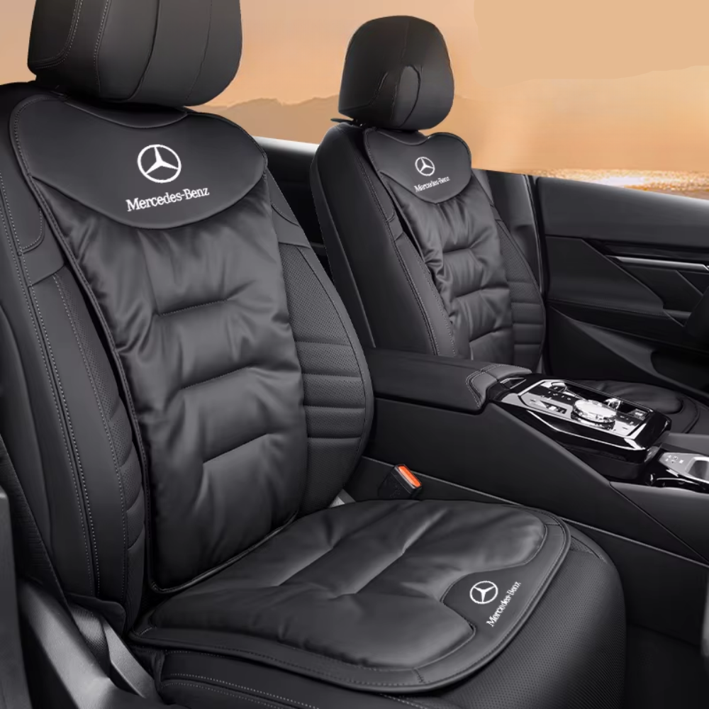 Ergonomic Car Seat Pad | Lumbar Support & Contoured Design | Breathable, Washable Cover