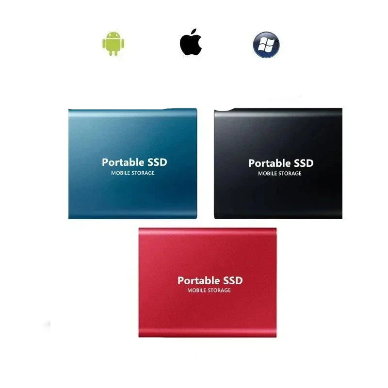 External SSD 128TB | Ultra-Fast Data Transfer | Aluminum Case & Compact Design