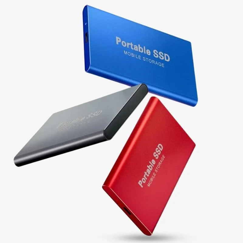 External SSD | High-Speed Transfer | 128GB Storage | Shockproof & Waterproof