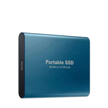 External SSD | USB-C High-Speed Transfer | Slim Aluminum Body | OTG Adapters Included