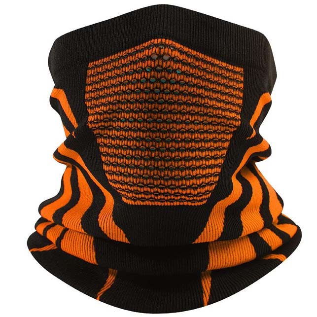 Face Mask & Neck Gaiter | Breathable Mesh Panel | Soft Elastic Knit | Cold Weather