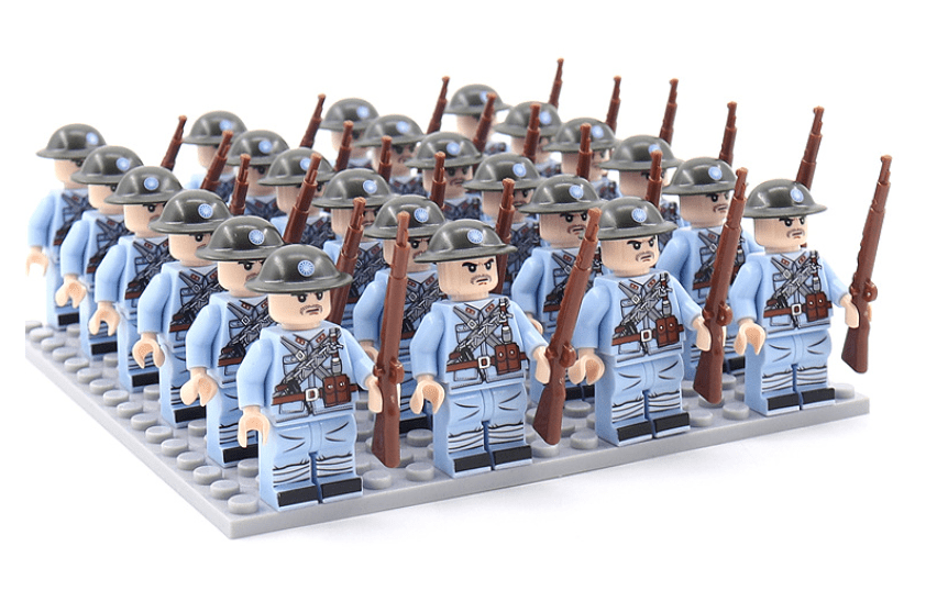 Figure Block Set for Kids & Collectors | 21-Piece Historical Figures | Accessories